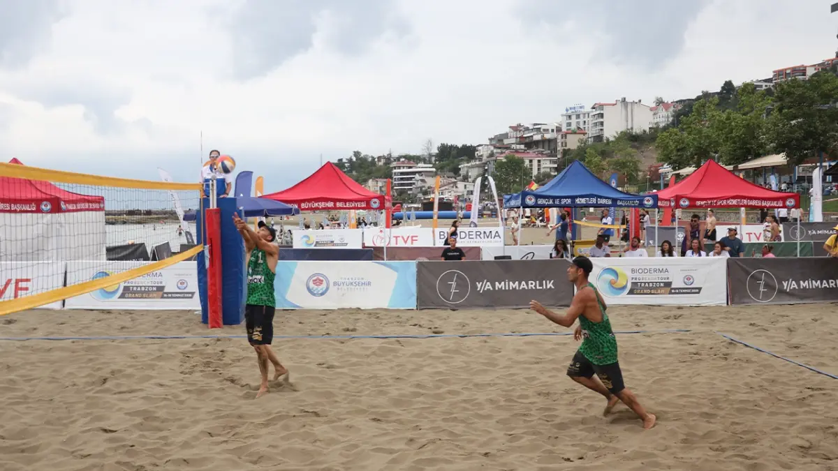 Uluslararası 2026 Bioderma Pro Beach Tour Voleybol Turnuvası'nın Trabzon etabı tamamlandı