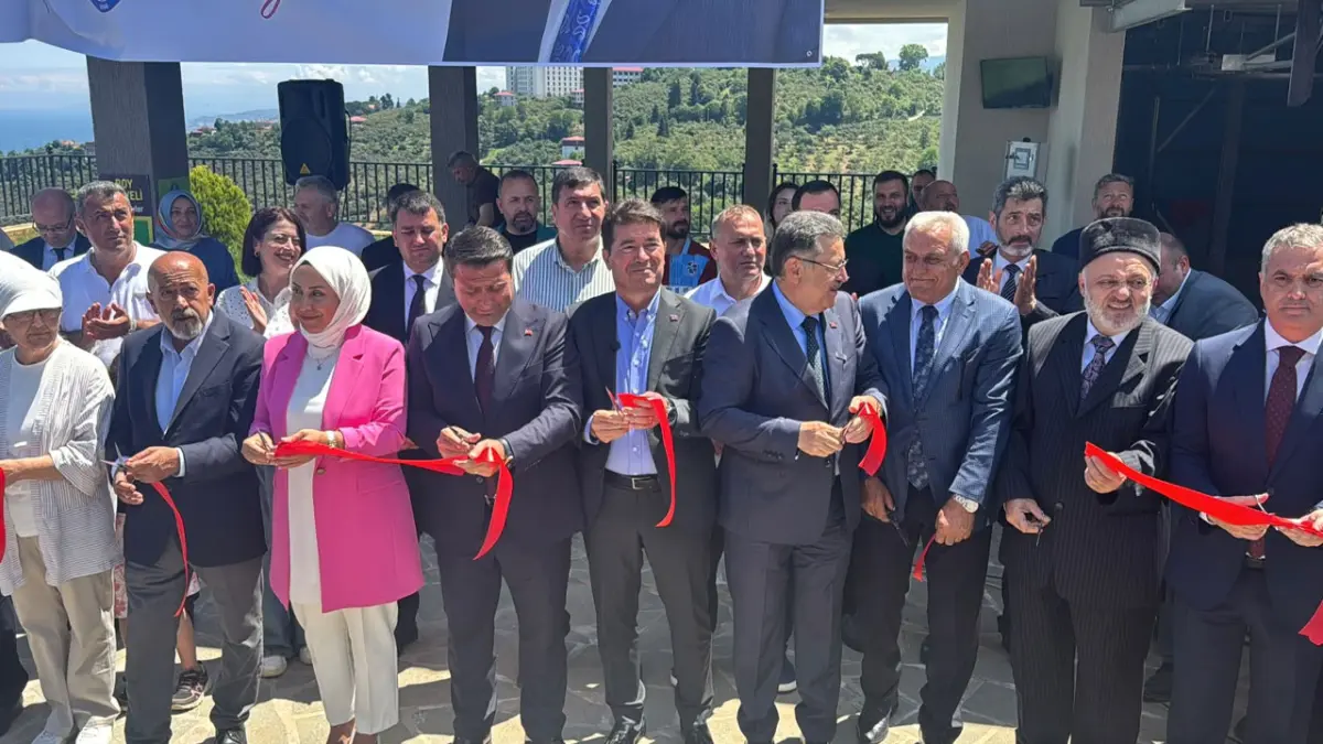 Yomra Dağ Kızağı Tesisi hizmete açıldı! Turizme yeni soluk