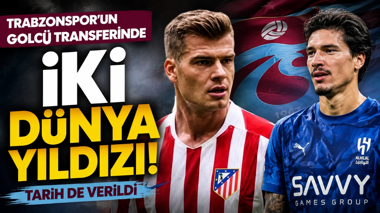 Trabzonspor’un golcü transferinde iki dünya yıldızı! Tarih de verildi