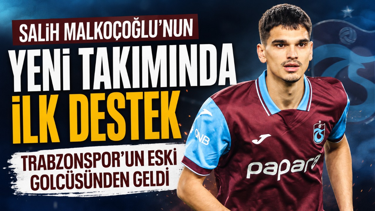 Salih Malkoçoğlu’nun yeni takımında ilk destek Trabzonspor’un eski golcüsünden geldi