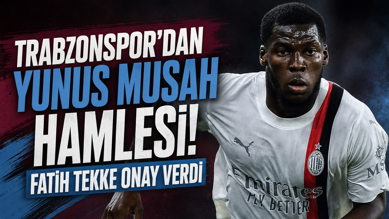 Trabzonspor’dan Yunus Musah hamlesi! Fatih Tekke onay verdi