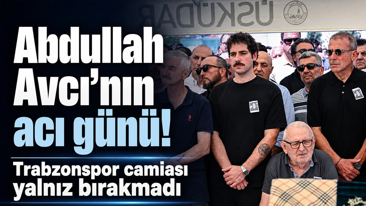 Abdullah Avcı’nın acı günü! Trabzonspor camiası yalnız bırakmadı