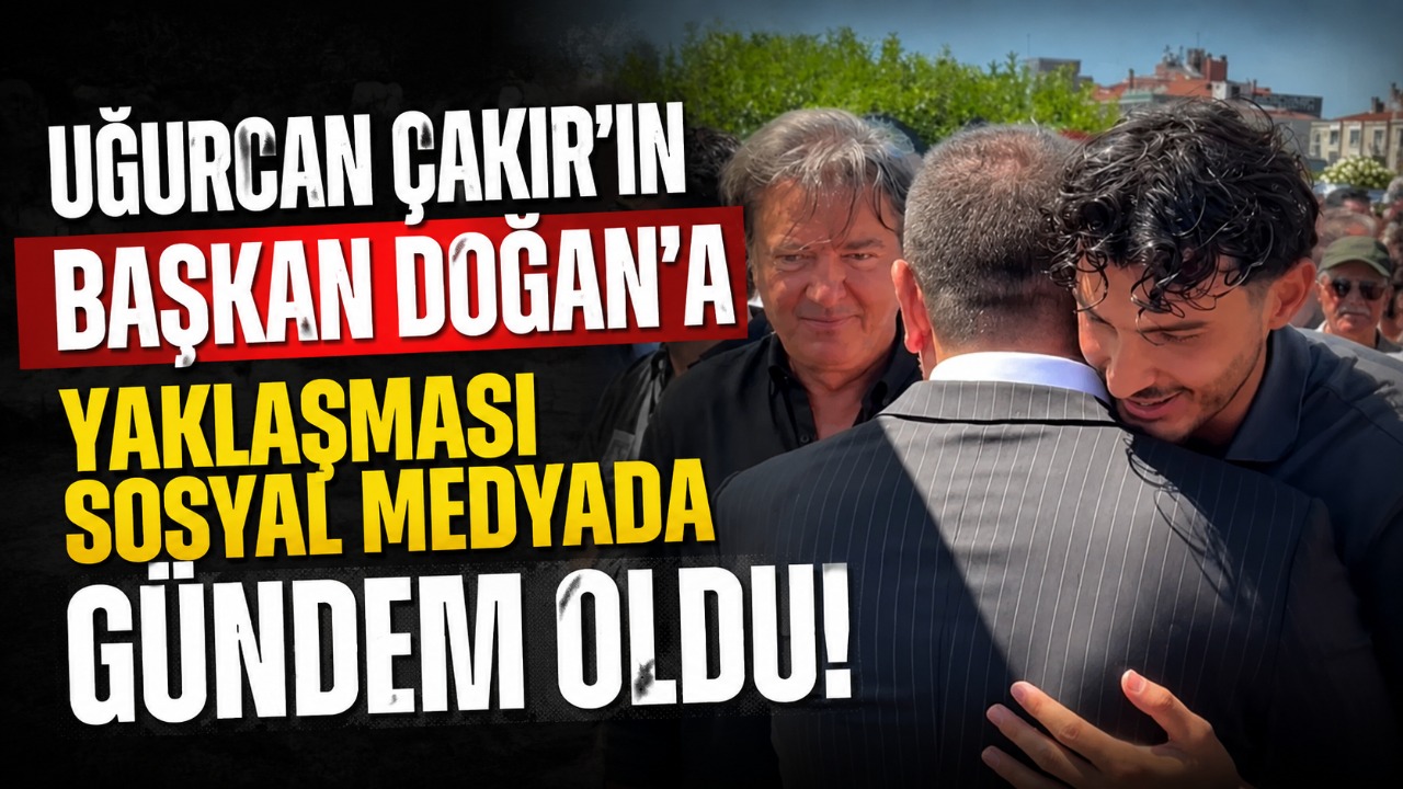 Uğurcan Çakır’ın Başkan Ertuğrul Doğan’a yaklaşması sosyal medyada gündem oldu!