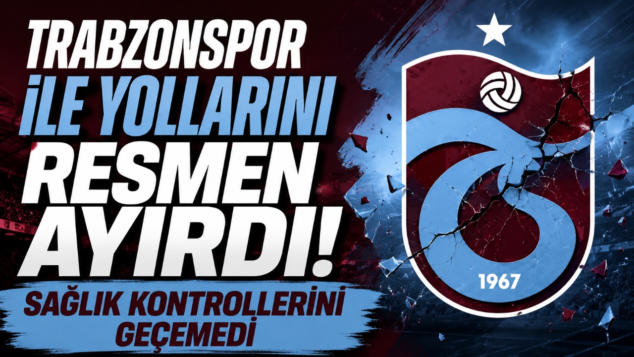 Trabzonspor İle Yollarını Resmen Ayırdı! Sağlık Kontrollerini Geçemedi