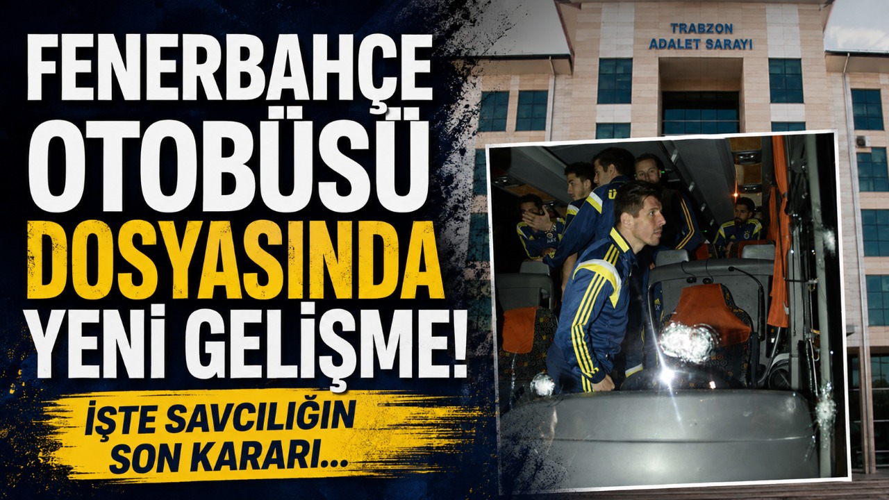 Fenerbahçe otobüsü dosyasında yeni gelişme!