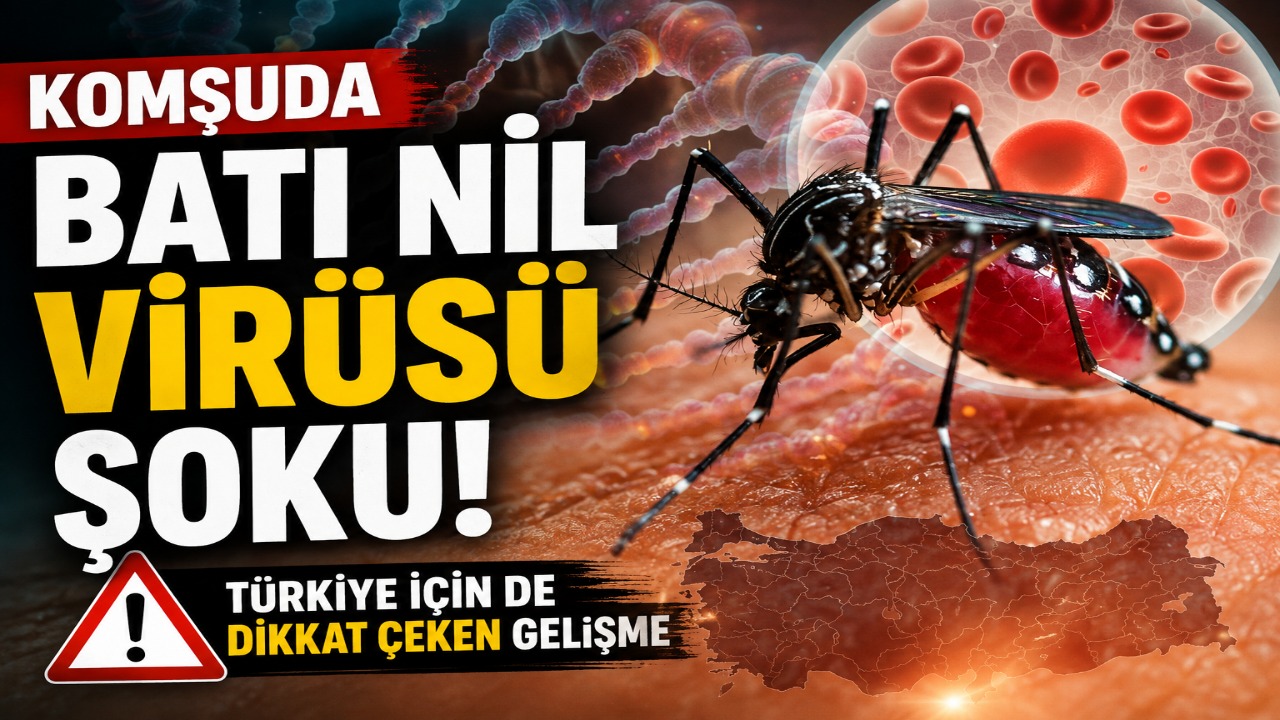 Komşuda Batı Nil Virüsü Şoku! Türkiye için de dikkat çeken gelişme
