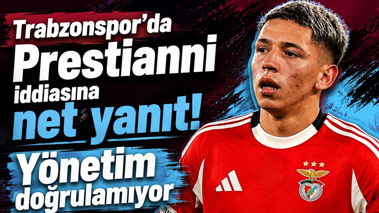 Trabzonspor’da Prestianni iddiasına net yanıt! Yönetim doğrulamıyor