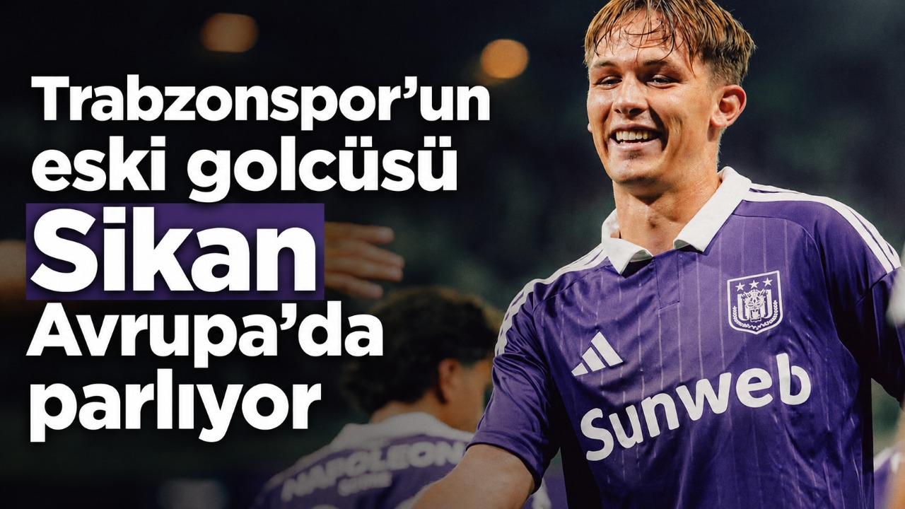 Trabzonspor’un eski golcüsü Sikan Avrupa’da parlıyor