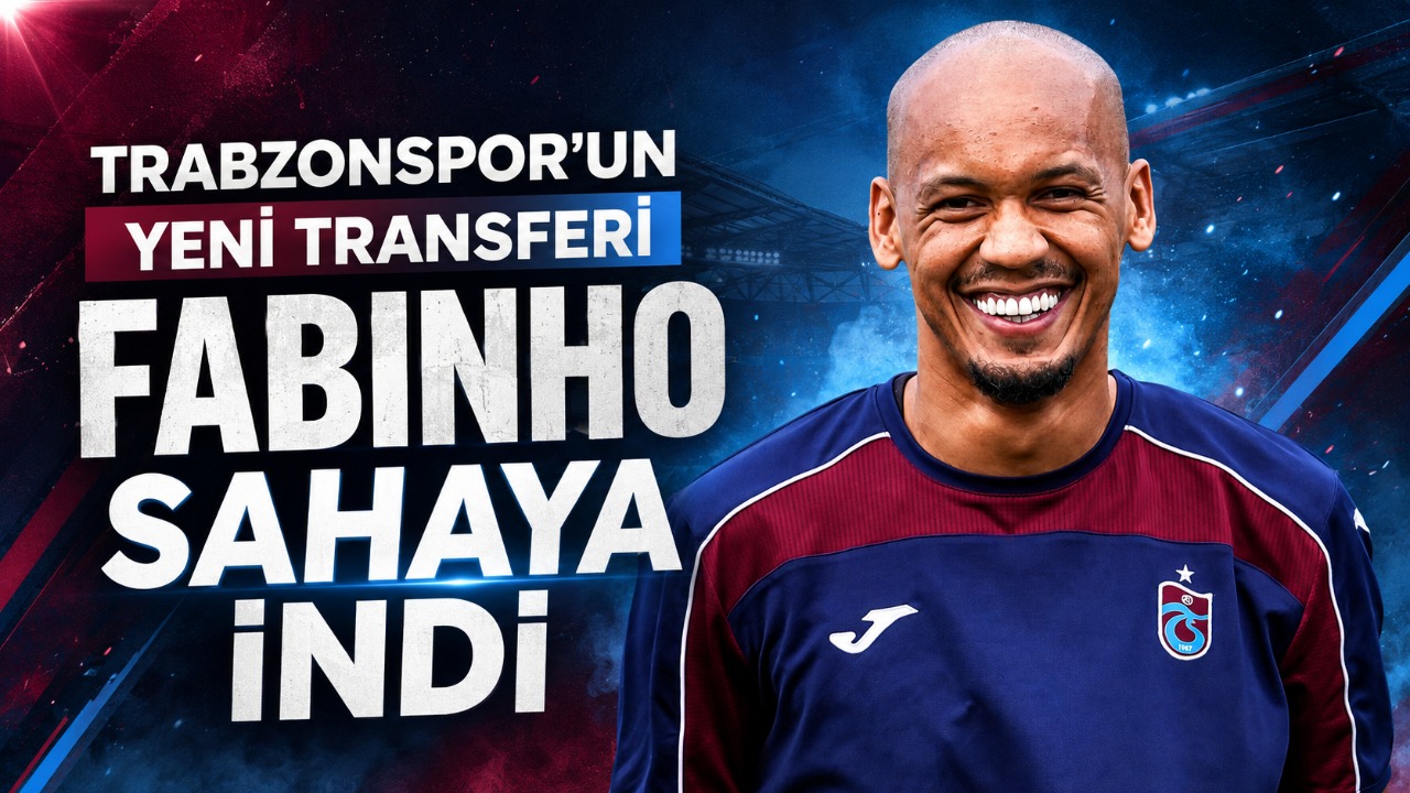 Trabzonspor’un yeni transferi Fabinho sahaya indi