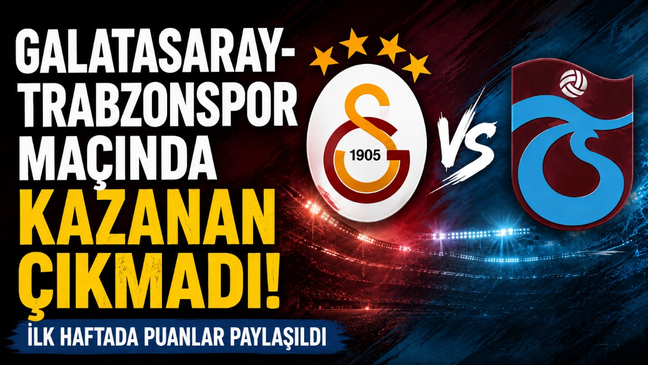 Trabzonspor Kadın Futbol Takımı Galatasaray deplasmanından beraberlikle döndü
