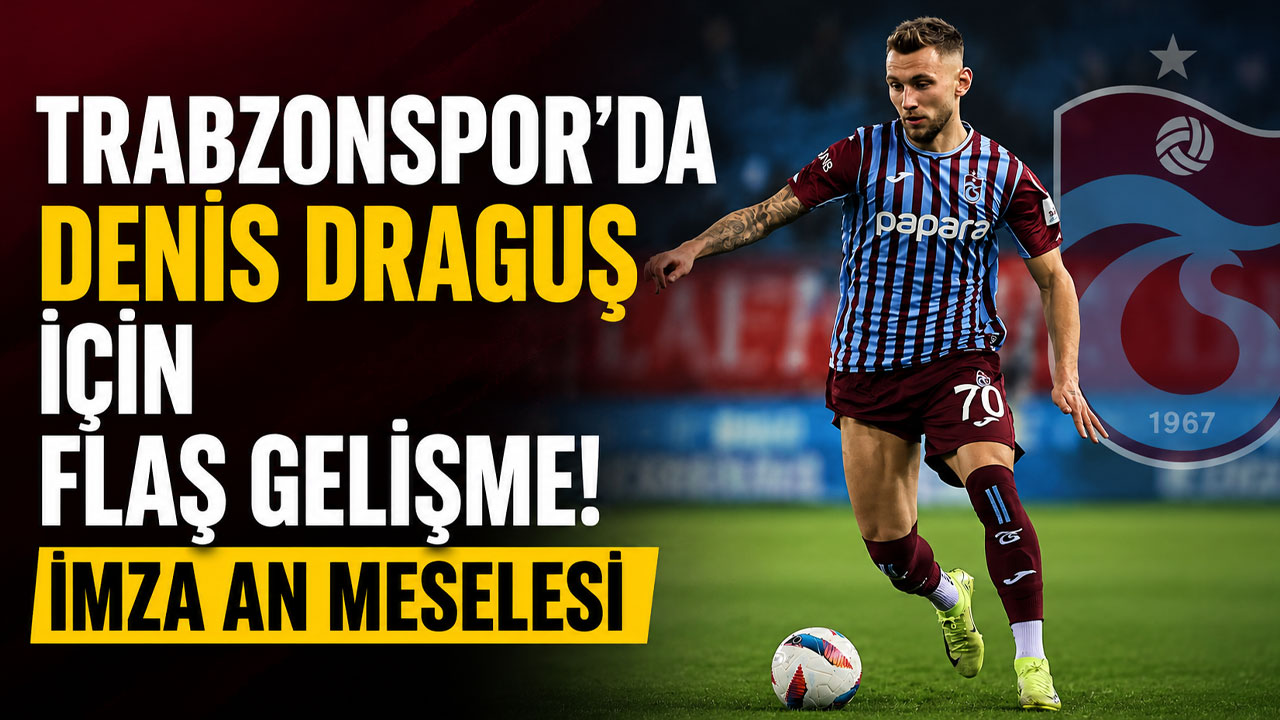 Trabzonspor'da Denis Draguș için flaş gelişme! İmza an meselesi