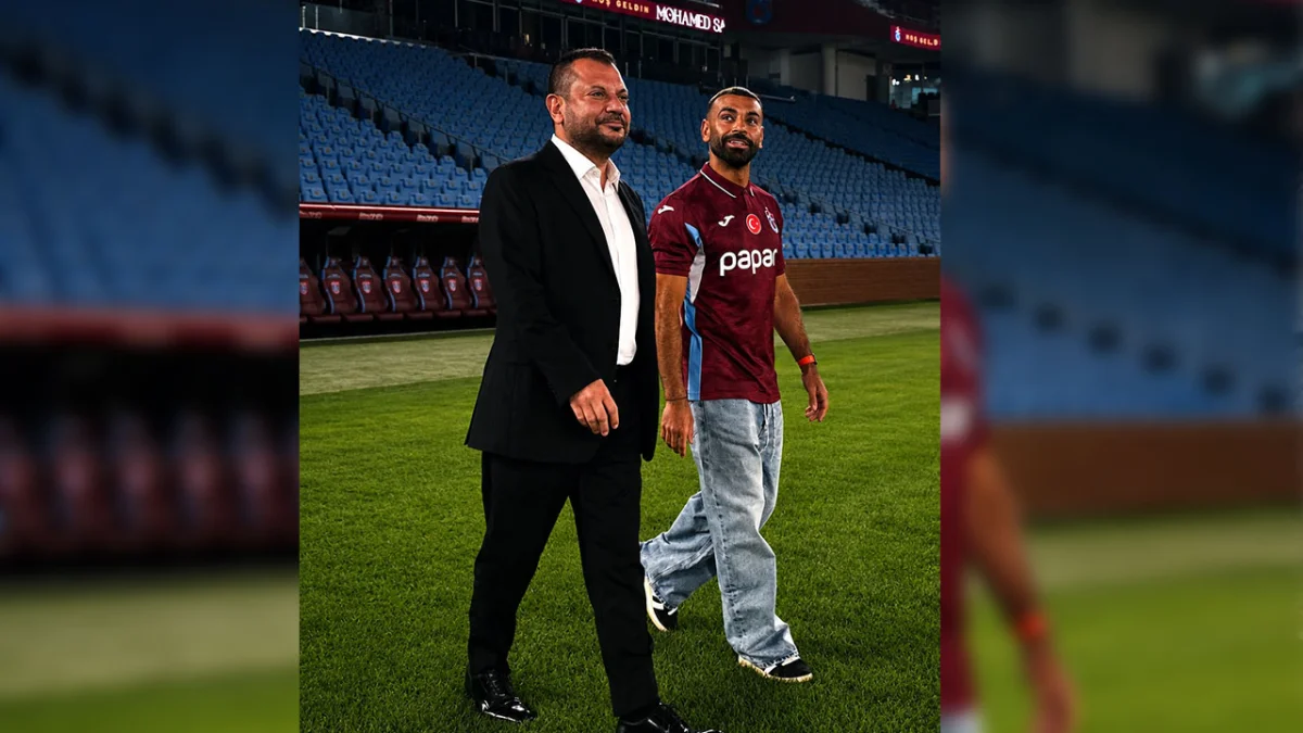 30 bin taraftar önünde imza atan Trabzonsporlu Salah açıkladı "İnanılmaz mutluyum"