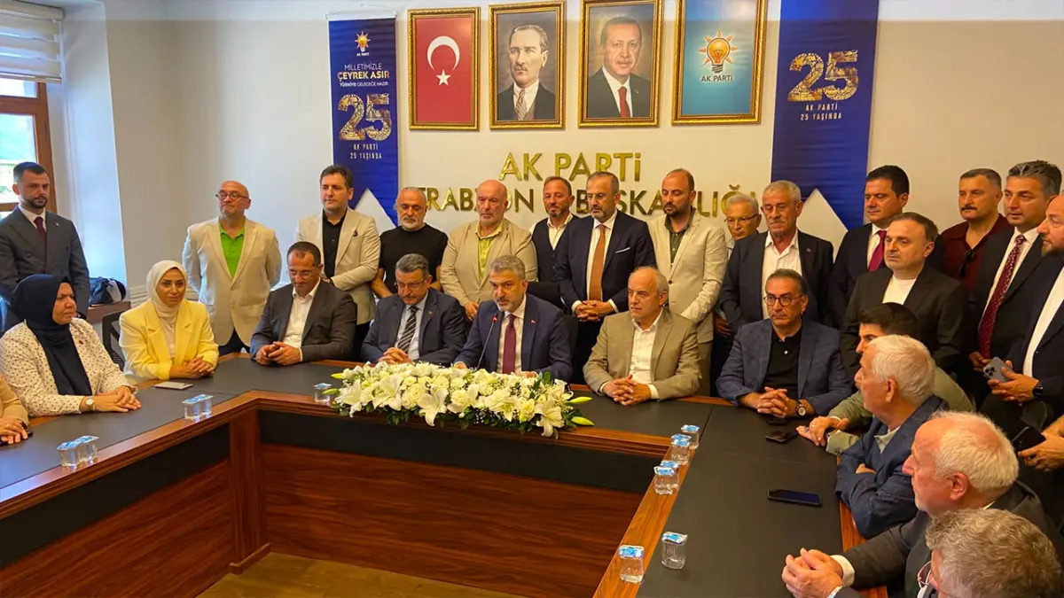 AK Parti Trabzon’da 25. yıl gururu: “Türkiye, geleceğe hazır”