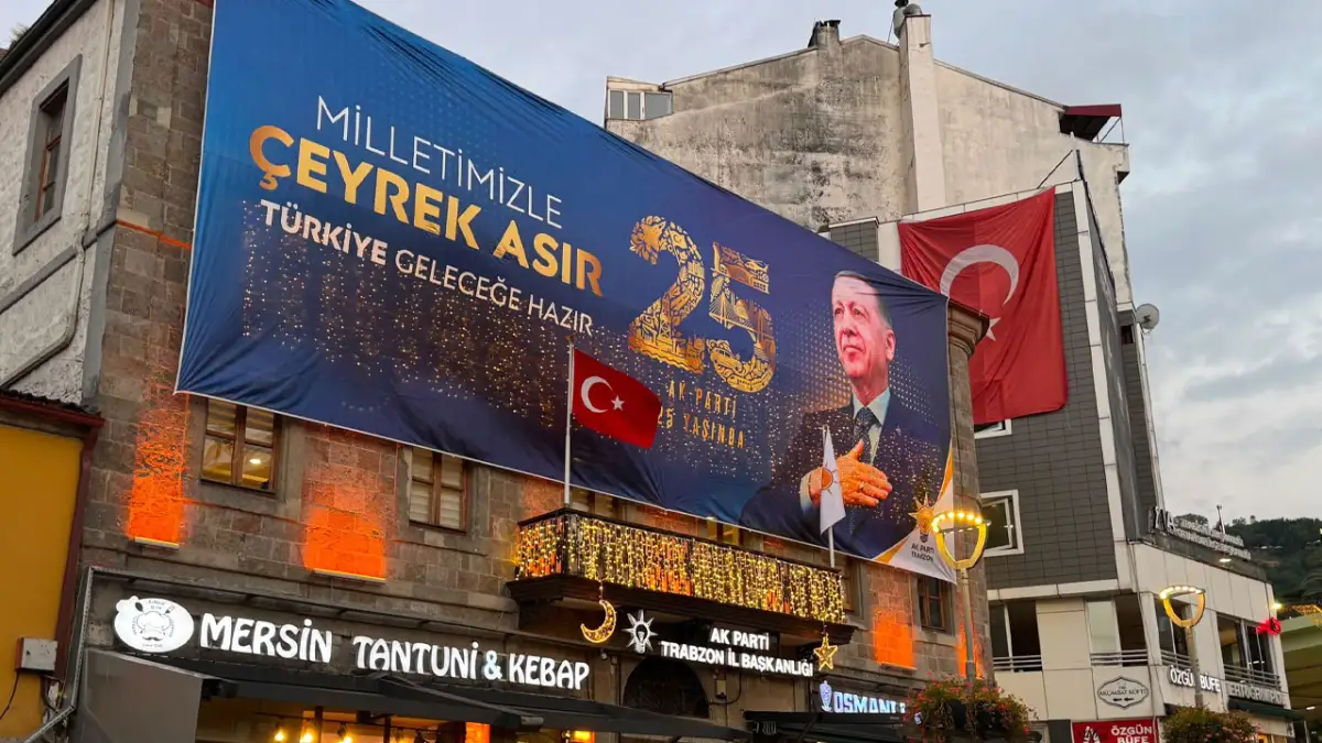AK Parti Trabzon’da 25. yıl programı belli oldu