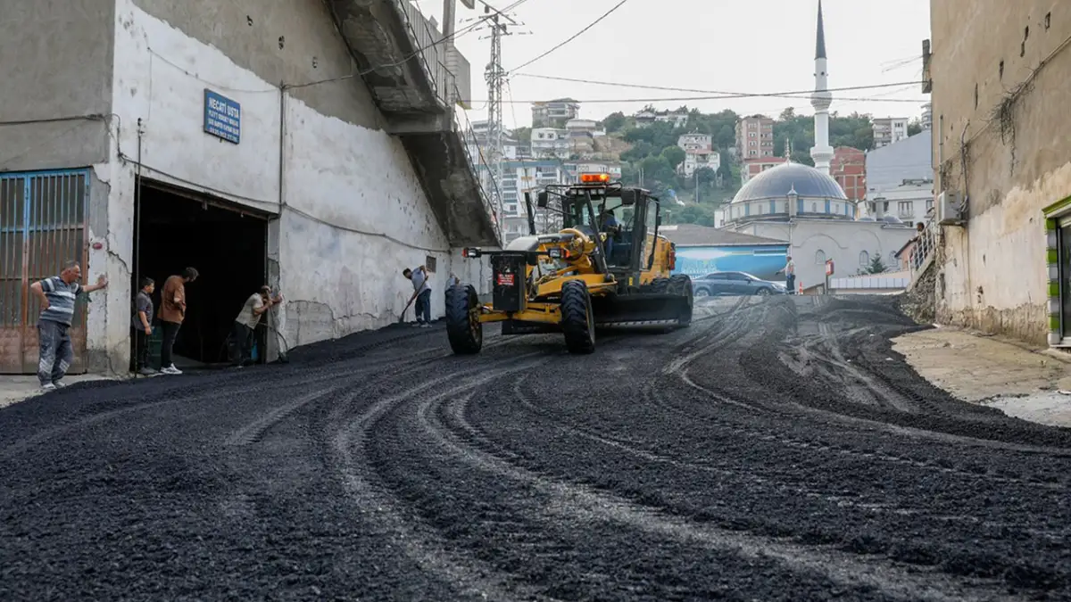 Akçaabat’ın dört bir yanında hummalı çalışma