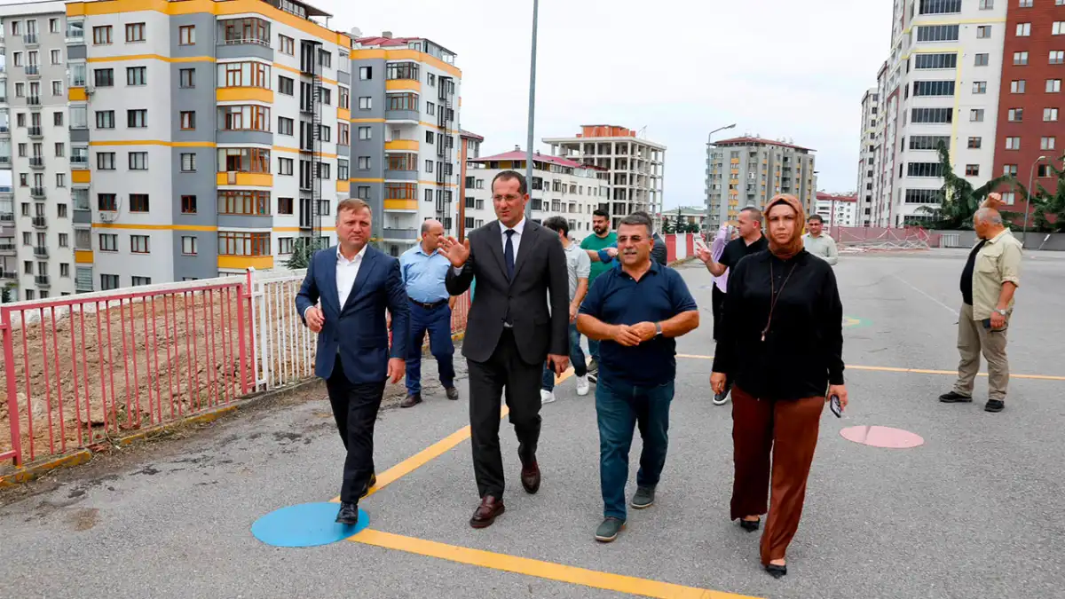 Akçaabat’ta okul çevresinde güvenlik çalışmaları sürüyor