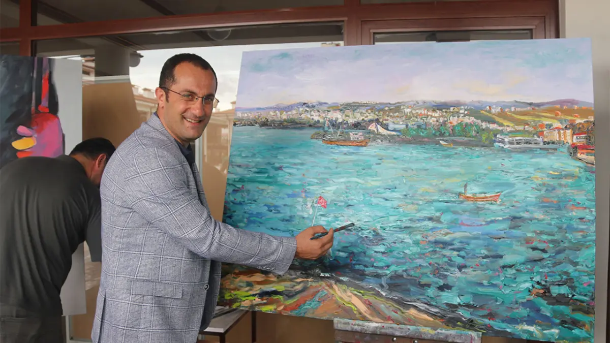 Akçaabat’ta sanat buluşması: 5 ülkeden 15 ressam ilçeyi tuvale yansıtacak
