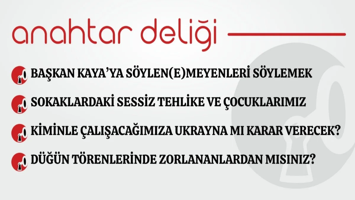 Anahtar Deliği 15.08.2026 Sokaklardaki sessiz tehlike ve çocuklarımız