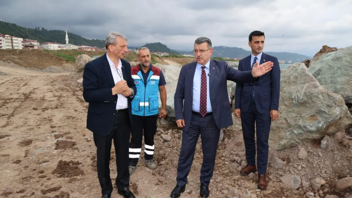 Arsin Yatırım Adası’nda son durum! Başkan Genç yerinde inceledi