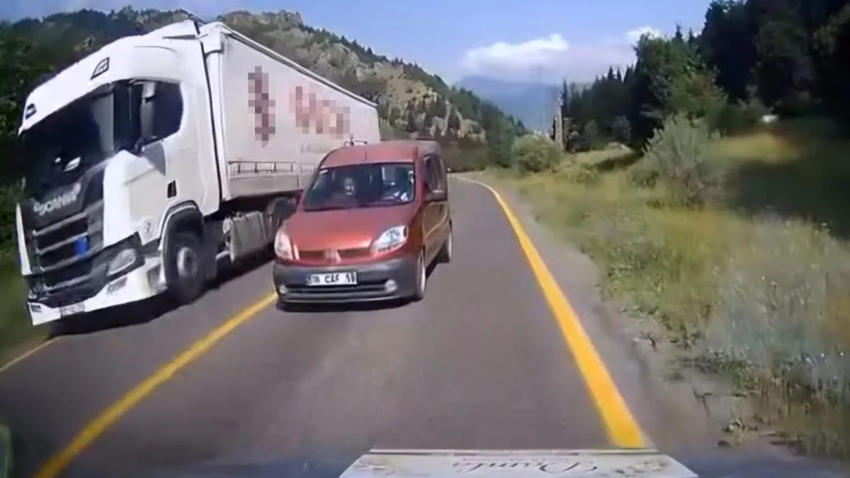 Artvin'de hatalı sollama faciaya ramak bıraktı