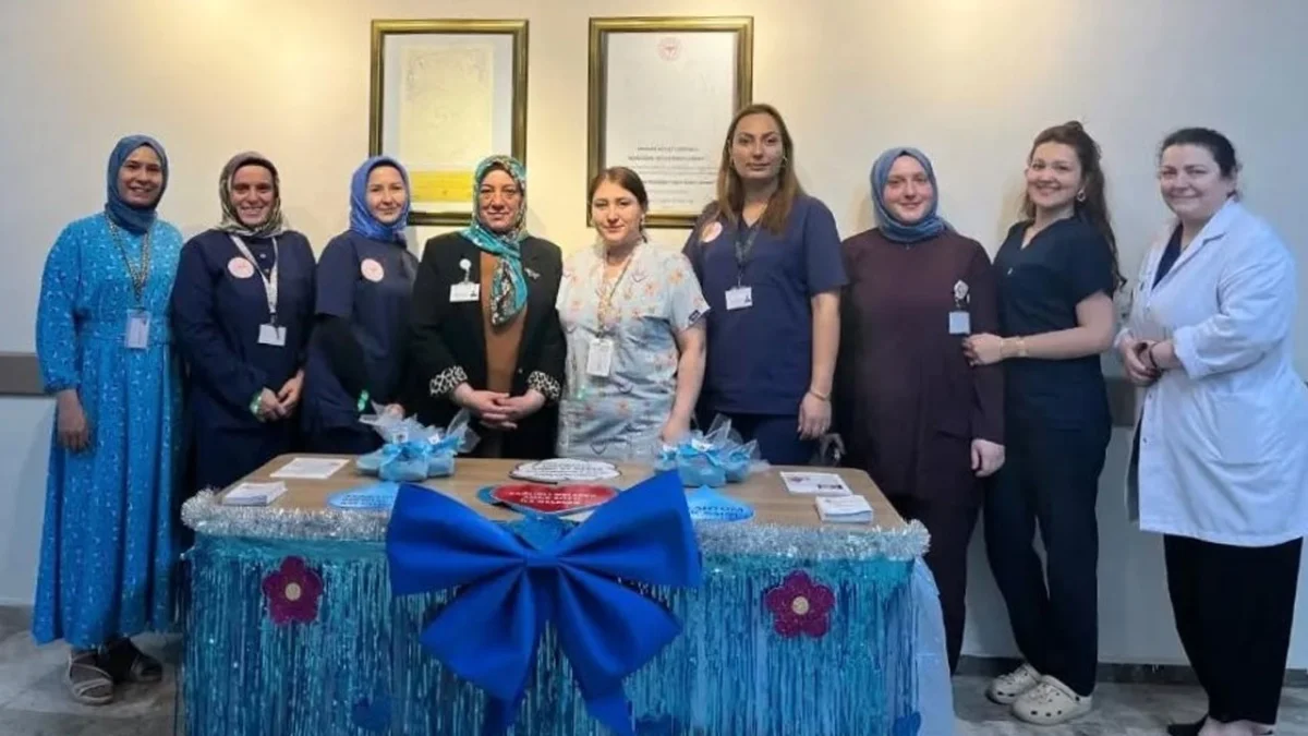 Bayburt Devlet Hastanesi’nde emziren annelere özel etkinlik