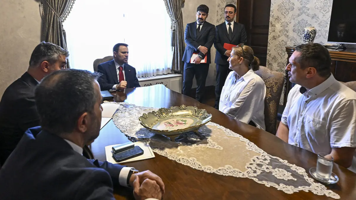 Emir Yuşa’nın ailesi Bakan Gürlek ile Trabzon’da görüştü