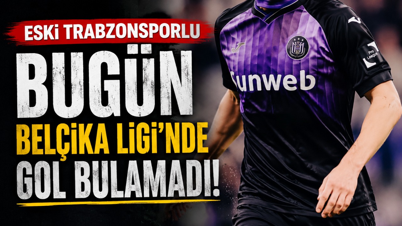 Eski Trabzonsporlu bugün Belçika Ligi’nde gol bulamadı!