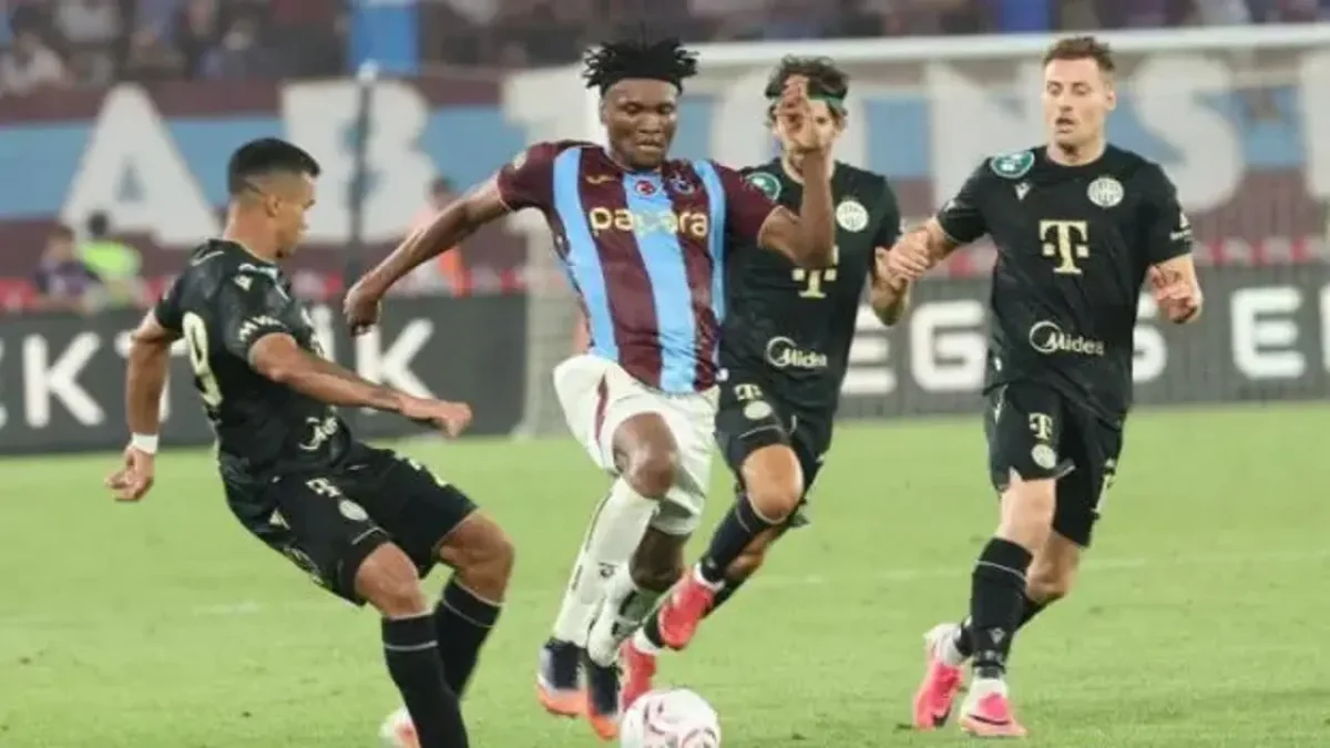 Ferencvaros dinlendi, Trabzonspor maç oynadı! Rövanş öncesi fiziksel fark