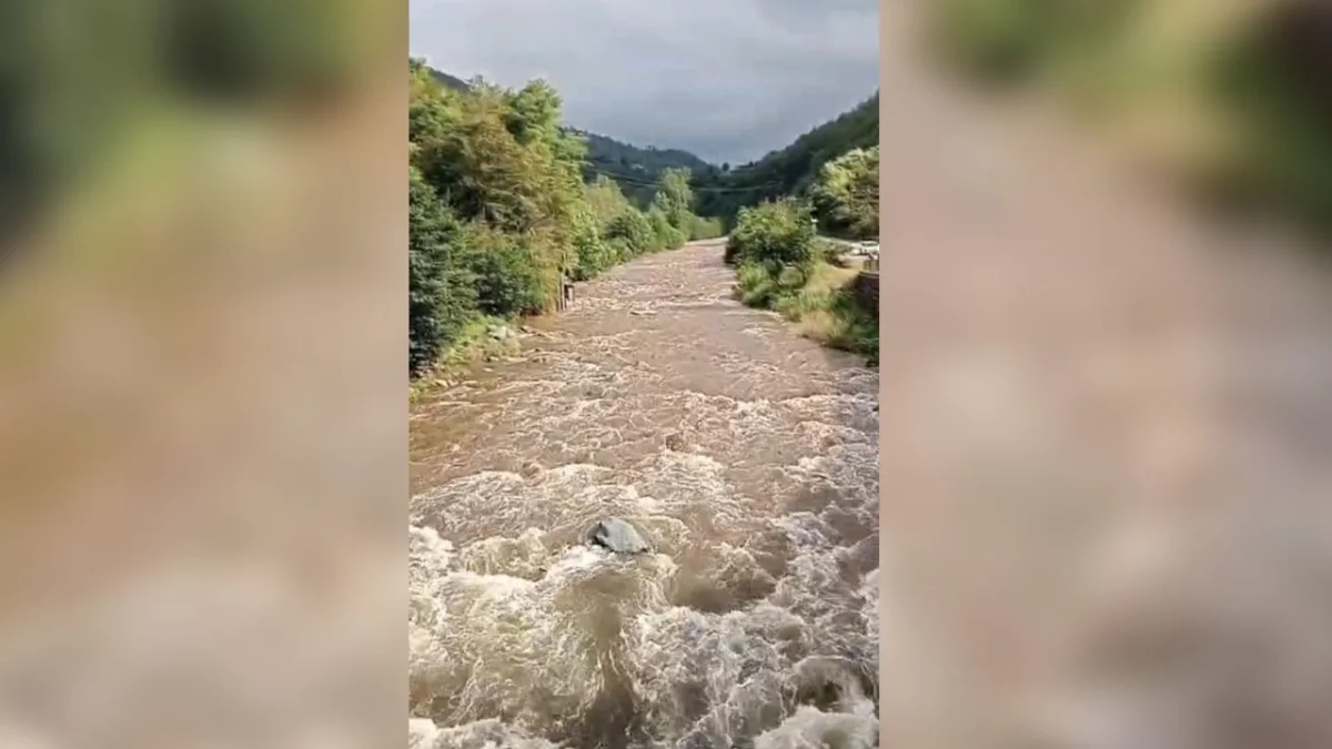 Giresun’da 3 kişinin hayatını kaybettiği selin görüntüleri ortaya çıktı