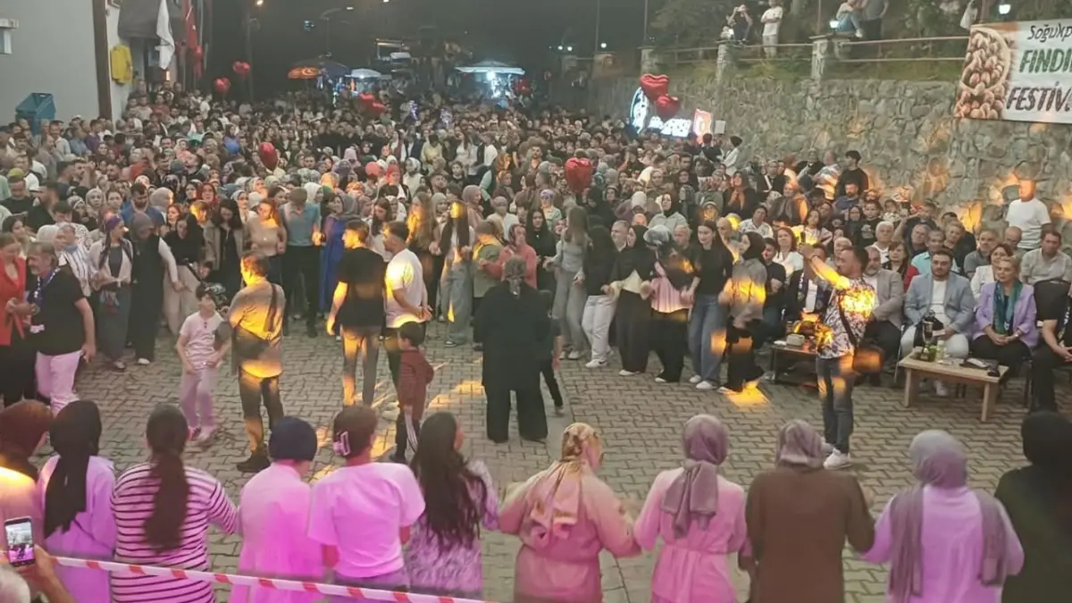 Giresun’da fındık hasat ve harman festivali coşkusu yaşandı