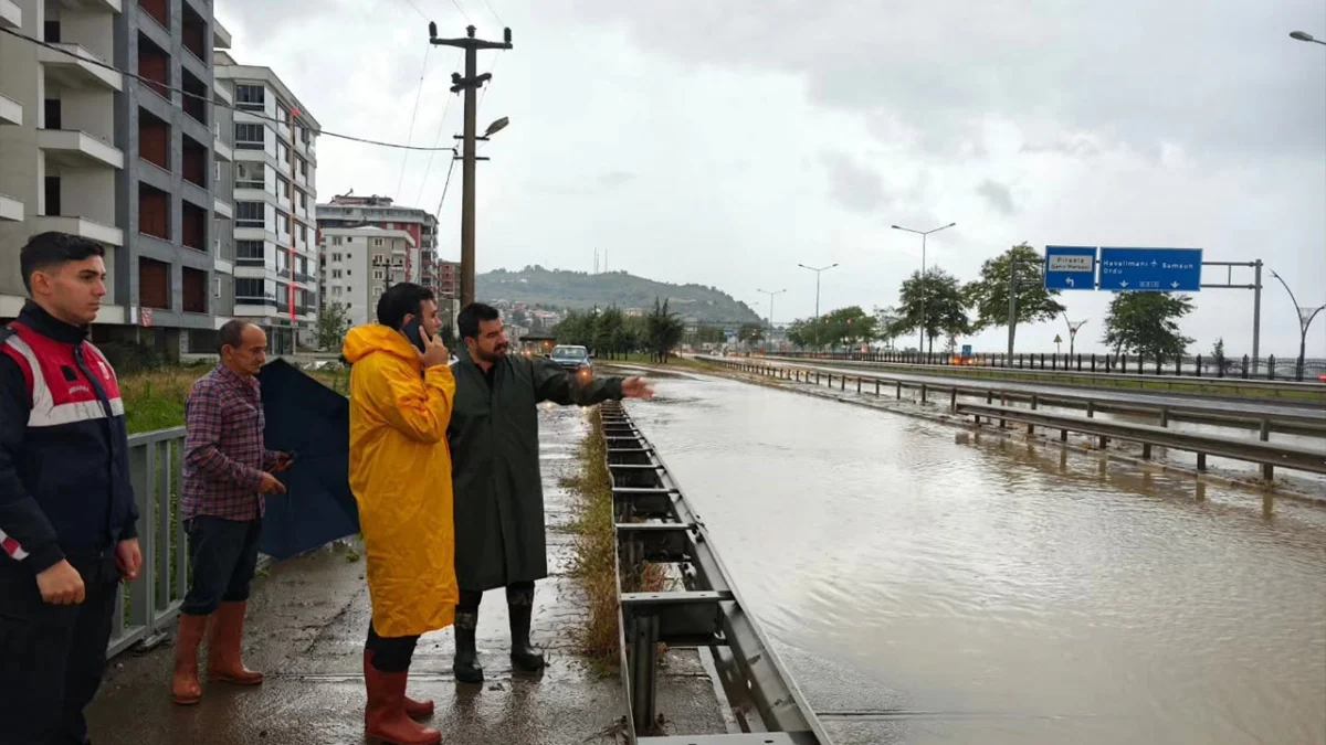 Giresun’da sağanak yağış 2,2 milyon liralık zarara neden oldu