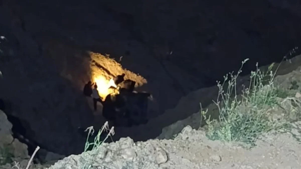 Gümüşhane’de otomobil 100 metrelik uçuruma yuvarlandı! 1 kişi hayatını kaybetti