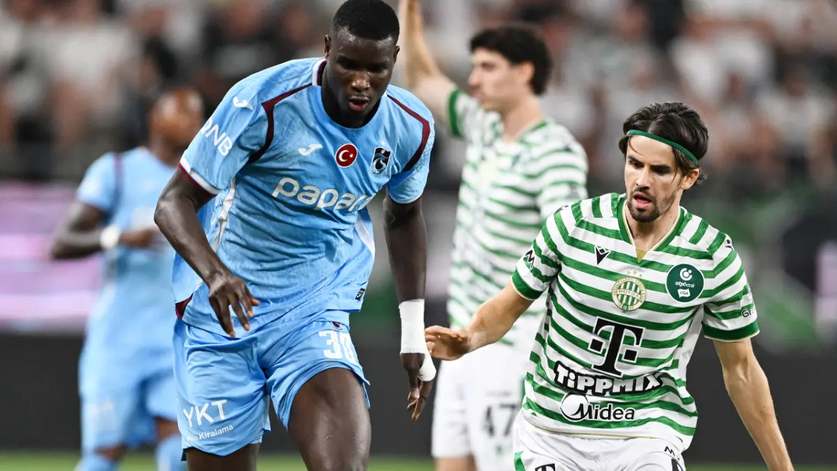Kara gece!  Trabzonspor Avrupa Ligi’ne veda etti!