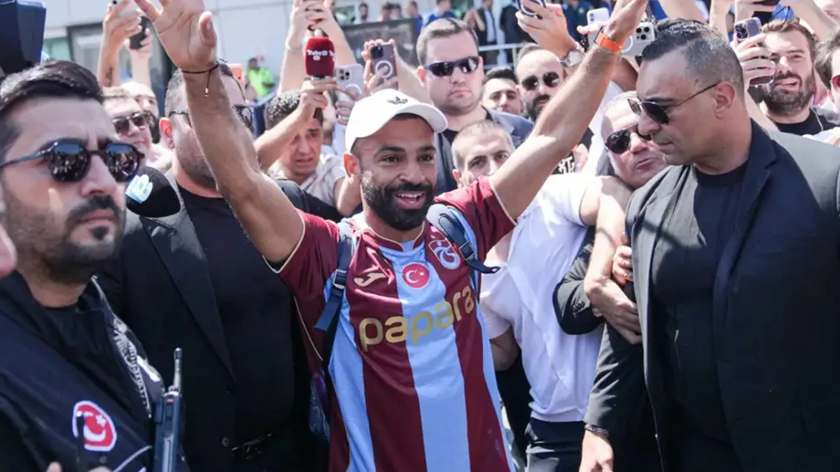 Mısır’dan Türkiye’ye Salah teşekkürü!  Trabzon’daki karşılama gündem oldu