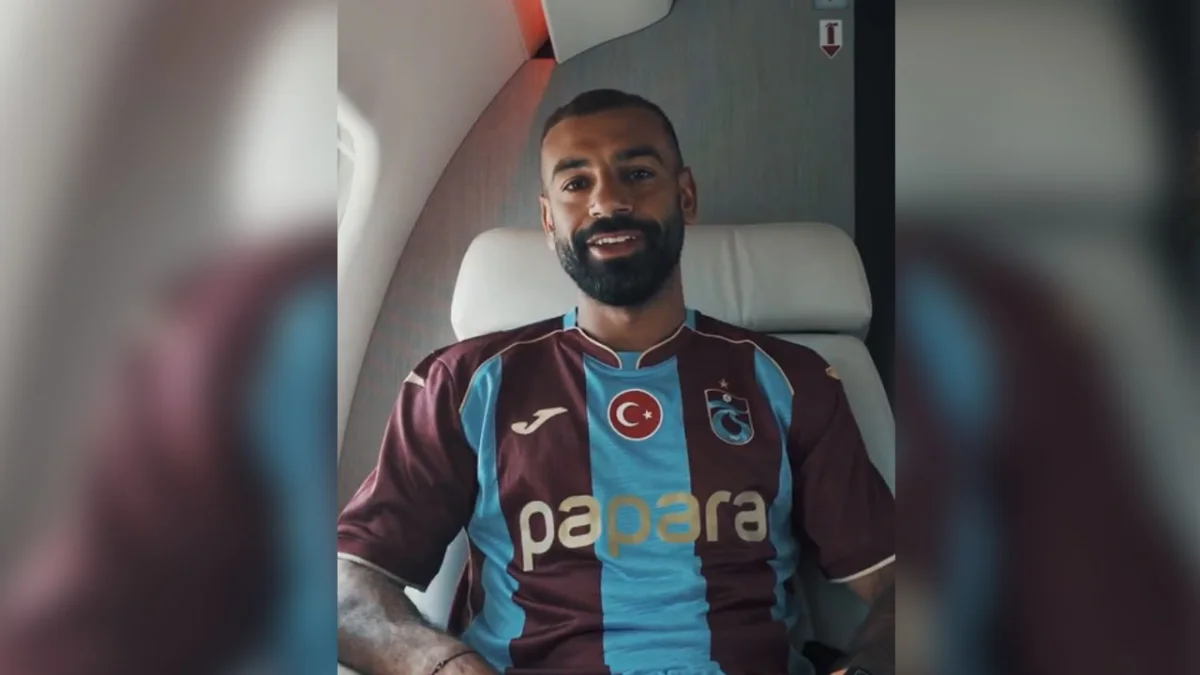 Mohamed Salah Trabzonspor formasını giydi! İşte ilk sözleri
