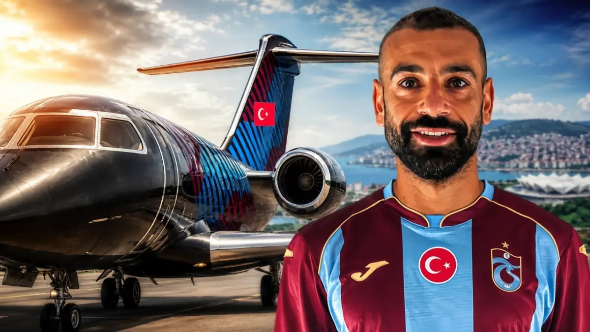 Muhammed Salah Trabzon yolunda! Özel uçak İstanbul’dan kalktı
