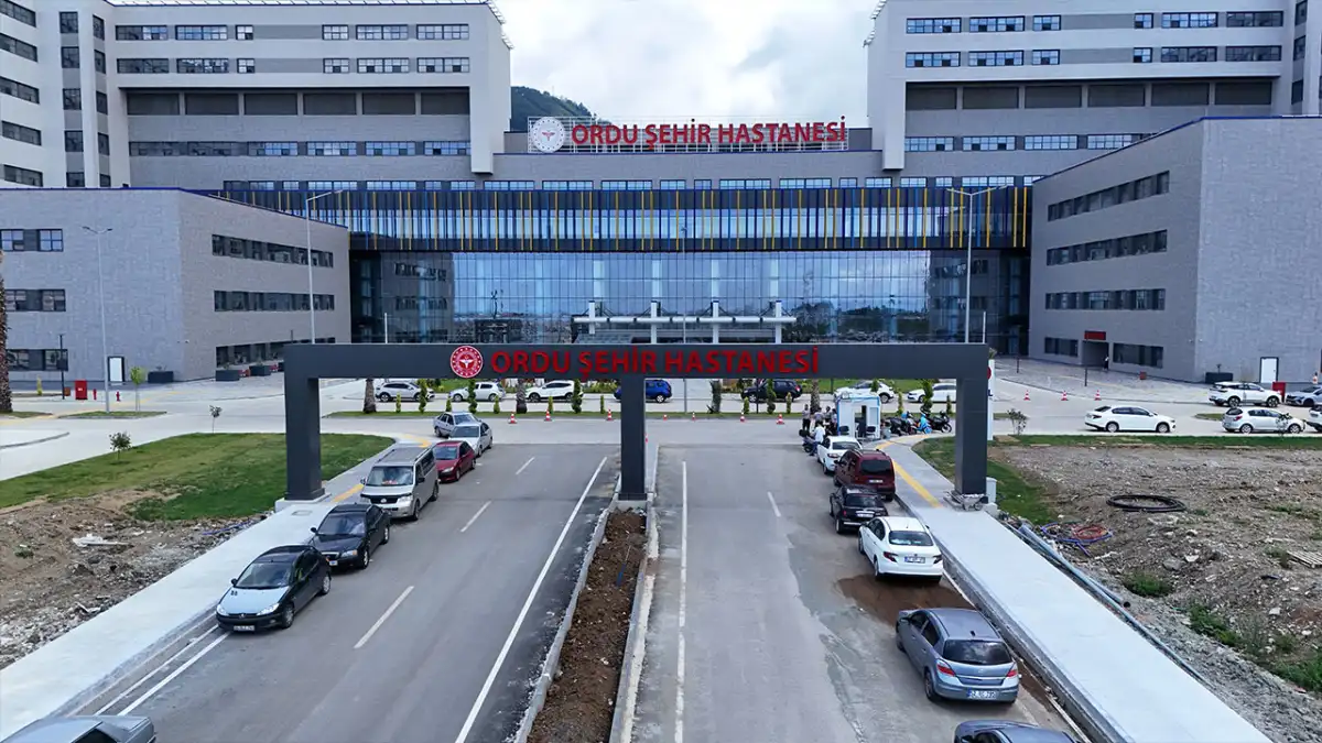 Ordu Şehir Hastanesi eylülde hasta kabulüne hazırlanıyor
