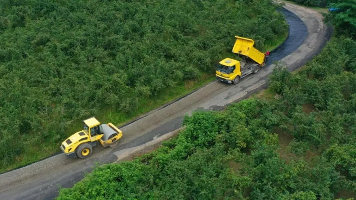 Ordu’da 3 mahalleyi birbirine bağlayan yol asfaltlandı