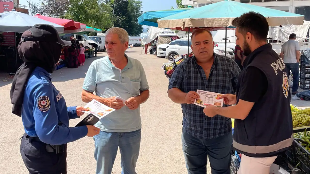 Ordu’da emniyetten fındık hırsızlığına karşı üreticilere uyarı