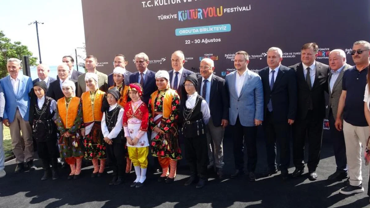 Ordu’da Kültür Yolu Festivali başladı! 9 günde 165 etkinlik düzenlenecek