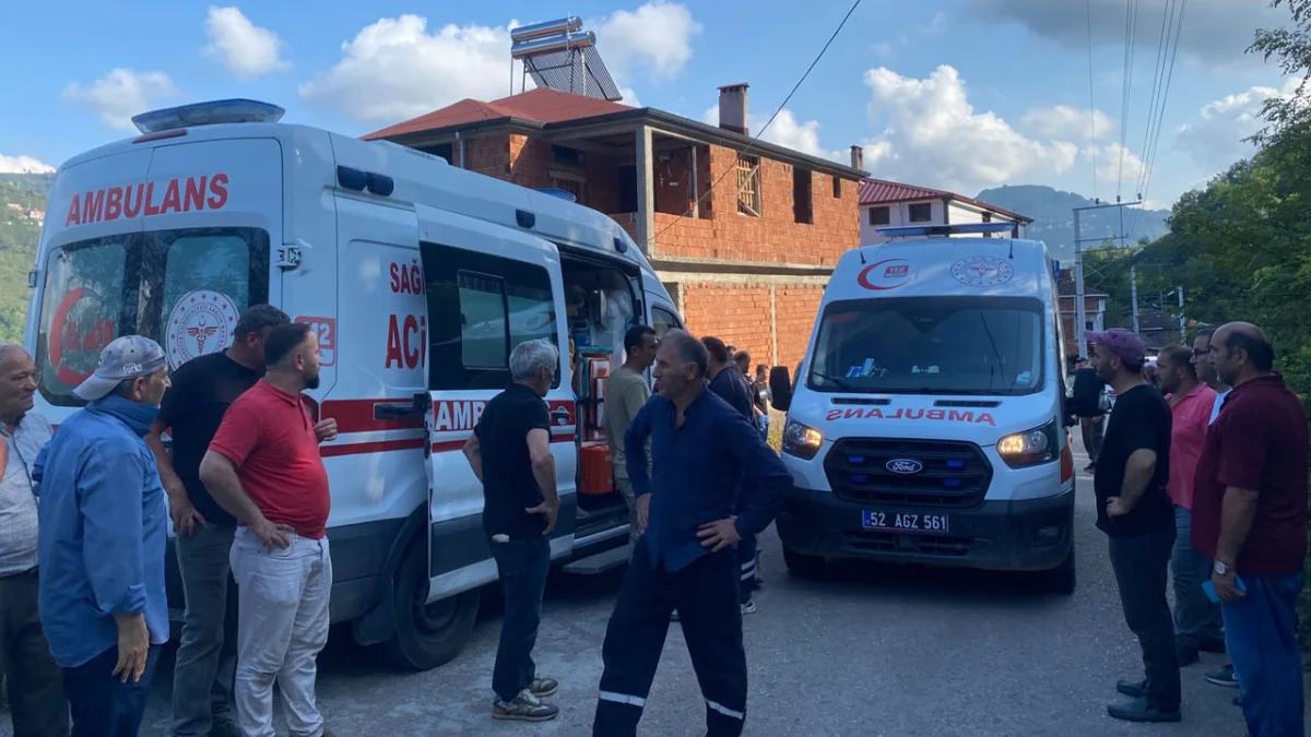 Ordu’da tarım aracı devrildi: 2’si çocuk 3 yaralı