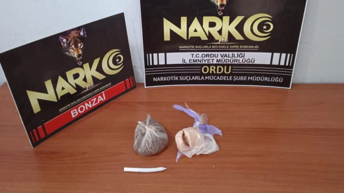 Ordu’da uyuşturucu operasyonu: 6 şüpheliden 3’ü tutuklandı