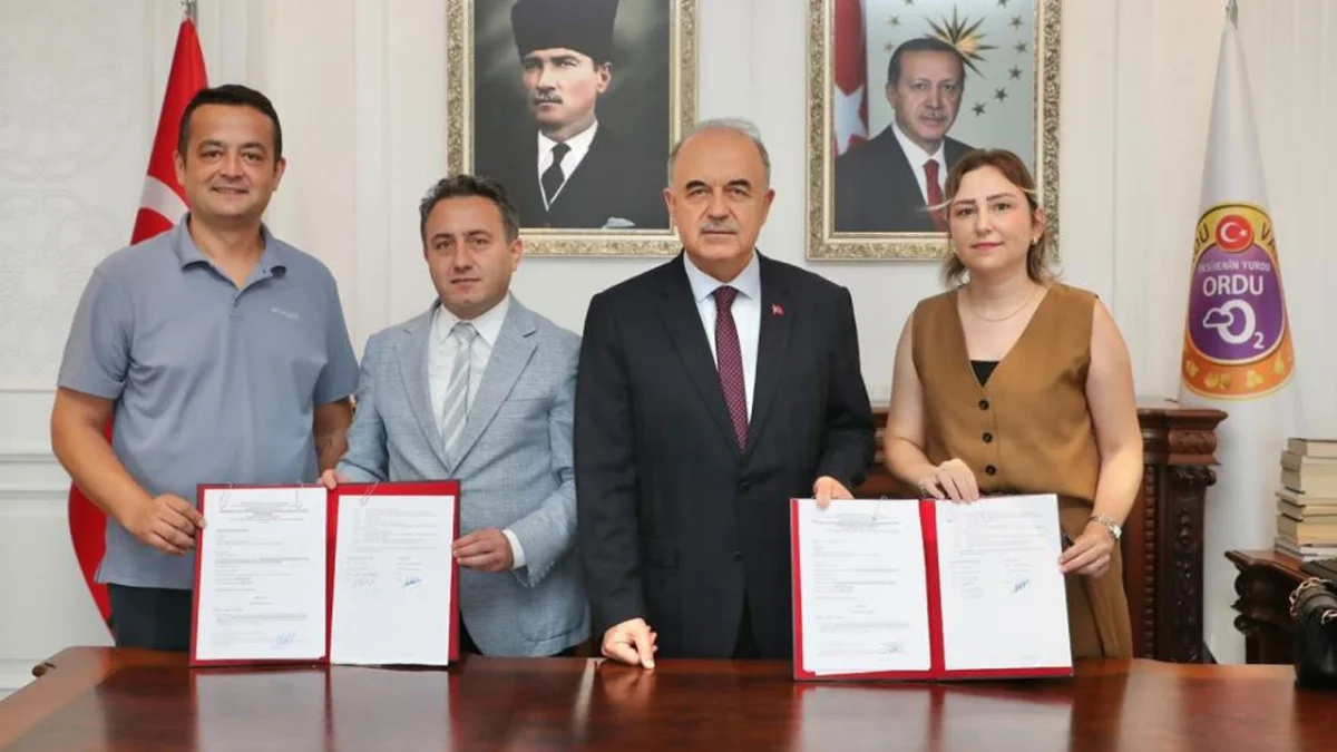 Ordu'da yeşil dönüşüme 3,9 milyon liralık destek