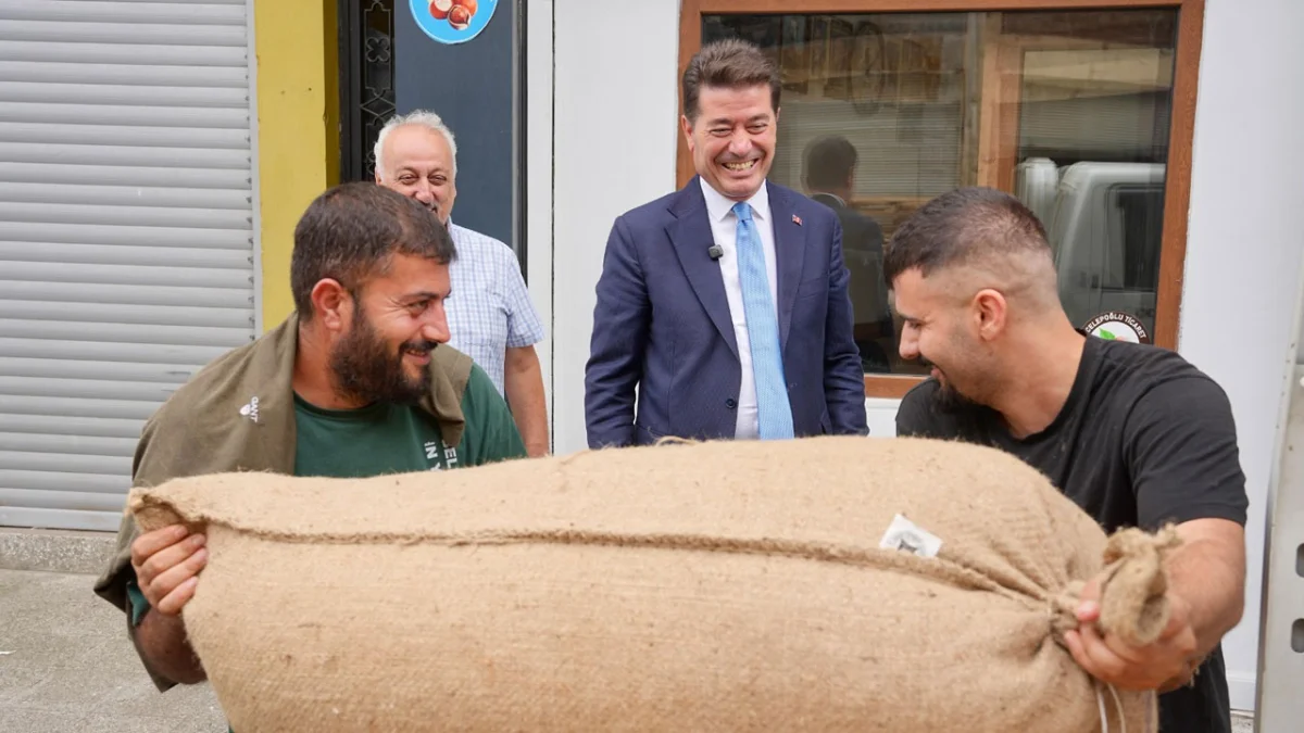 Ortahisar’da burs kampanyasına fındıkla dayanışma desteği