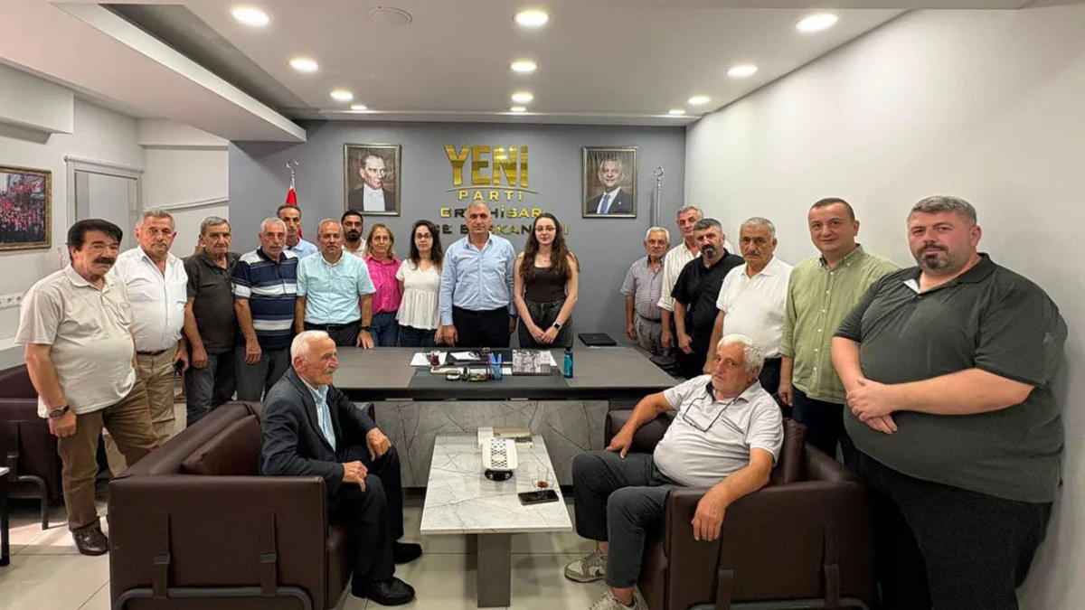 Ortahisar’da Yeni Parti’ye yoğun ilgi: Üye kayıtları arttı