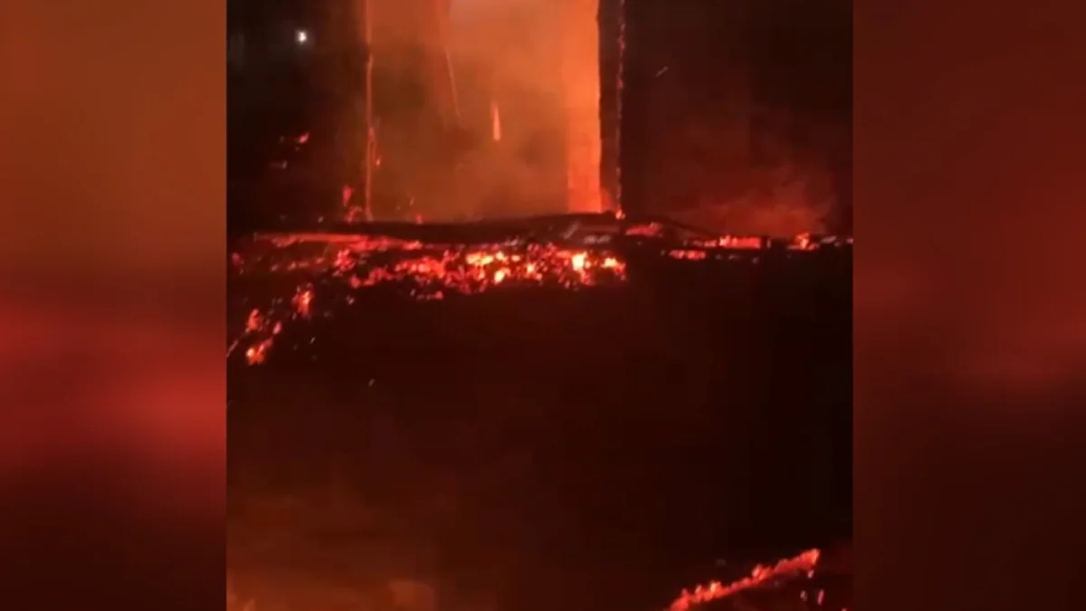 Rize’de yayla evinde yangın! 3 kişi yaralandı