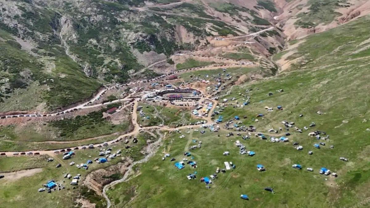 Salikvan Yaylası'nda festival coşkusu! Binlerce kişi buluştu