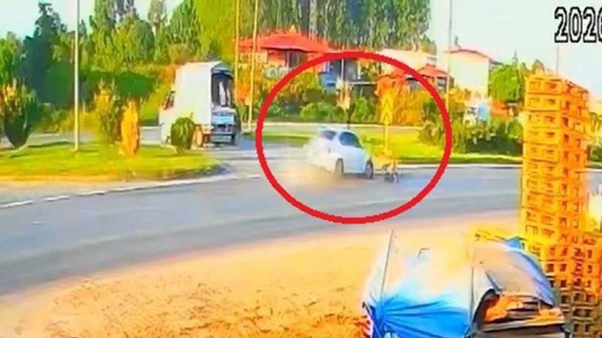 Samsun’da 18 yaşındaki genç kızın öldüğü kaza kamerada