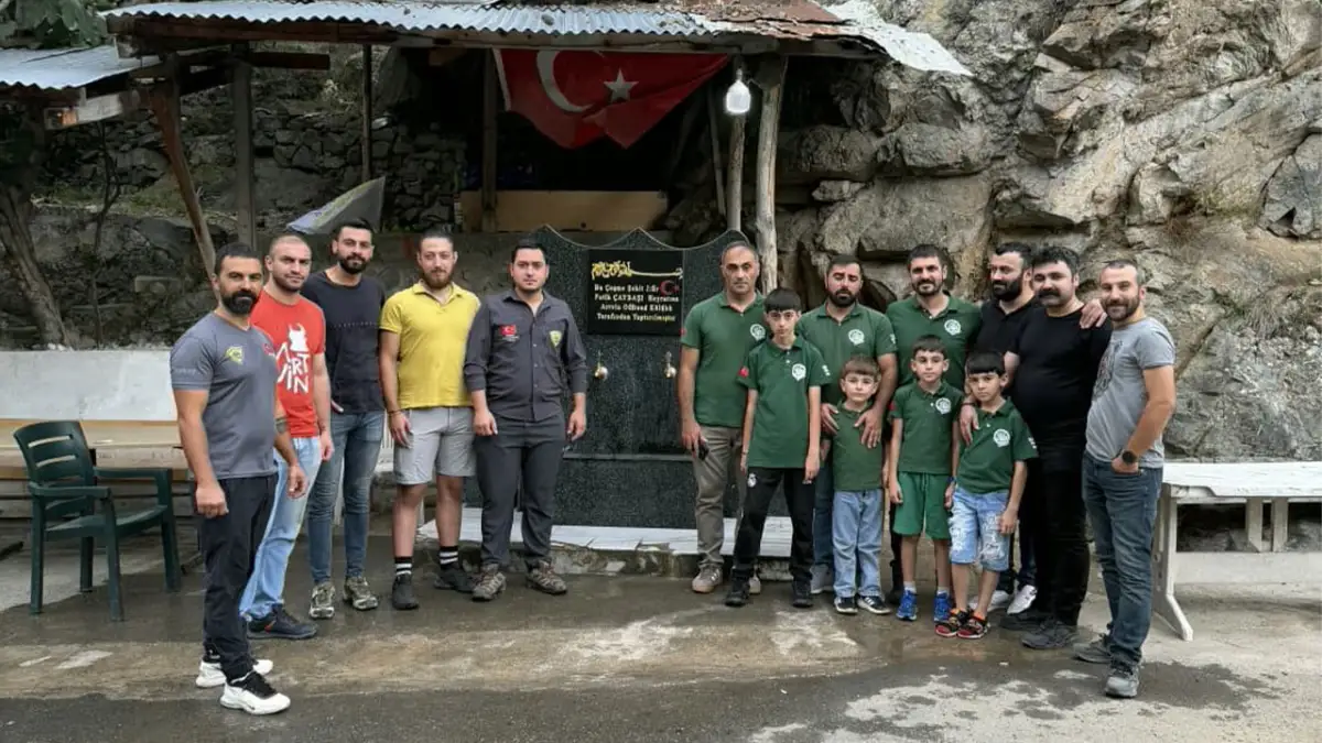 Şehit Jandarma Er Fatih Çaybaşı unutulmadı