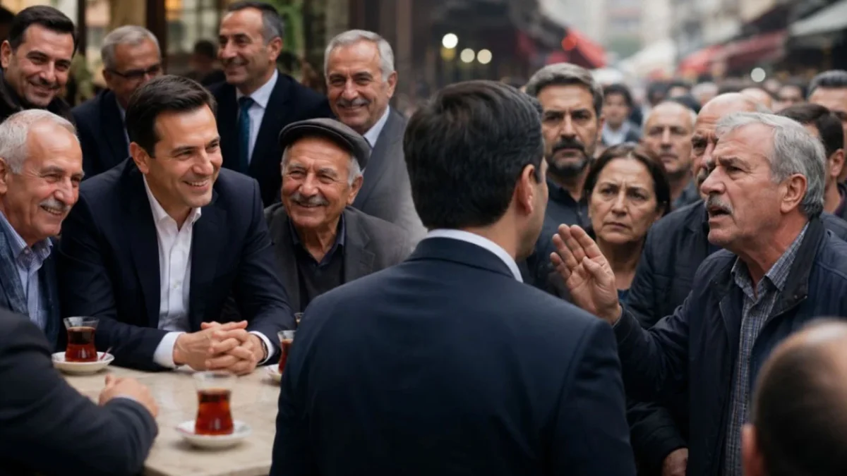 Siyaset sosyal medyada değil, sokakta yapılır!